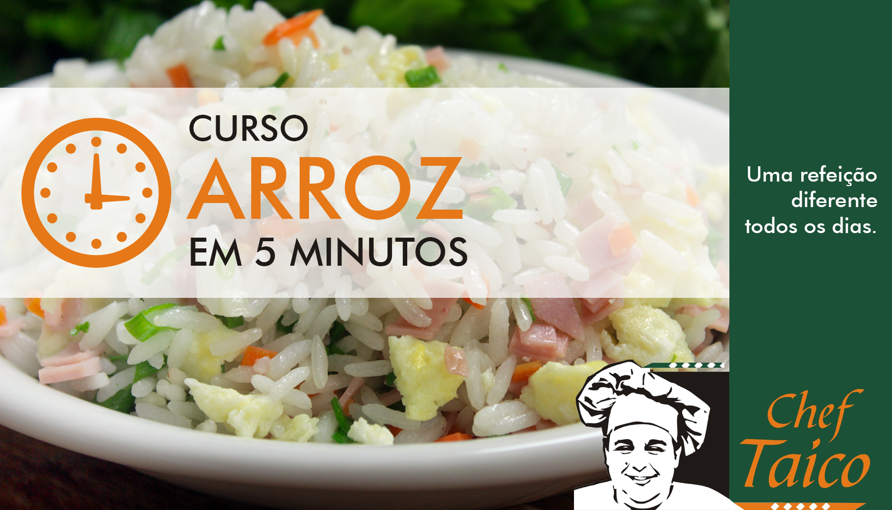 Curso arroz em 5 minutos