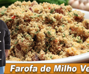 Farofa de Milho Verde - Thumbnail Youtube