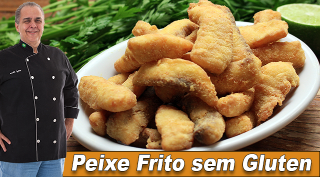 Peixe Frito sem Glúten - Thumbnail Youtube